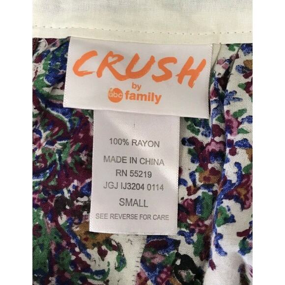 Crush Dress Womens Small Halter Empire Waist Open Back - Picture 7 of 8